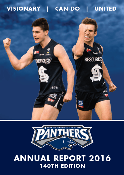 2016 South Adelaide Annual Report 2016 South Adelaide Annual Report